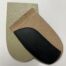 Covered Heel Wedge