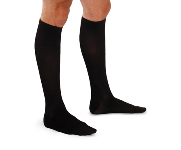 Extra Firm Support Sock Men Black